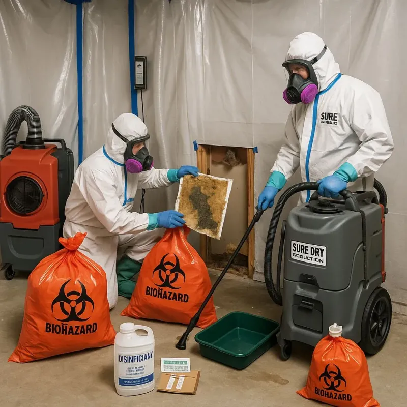Contaminated Water Handling Protocols process in Polk City, IA